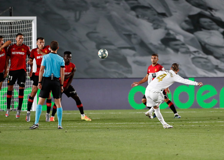 Real Madrid gana y recupera el liderato gracias a goles Sergio Ramos y Vinicius