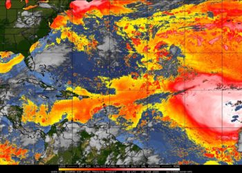 La actual nube de polvos del Sahara es la de mayor concentración en los últimos 50 años