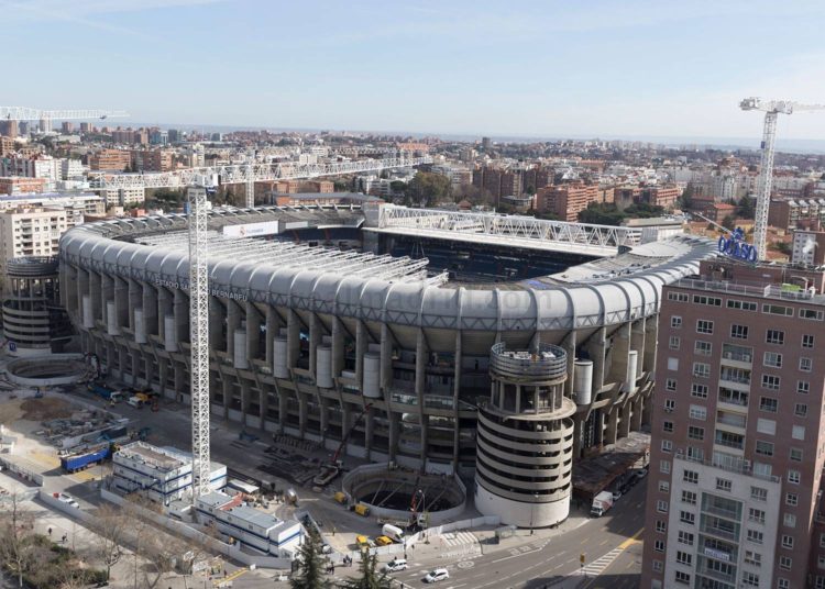 Real Madrid difundió imágenes del Santiago Bernabéu y mostró las obras donde estará el nuevo césped