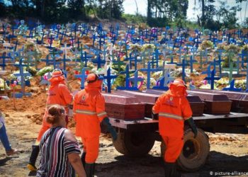 Brasil reportó 1.349 muertes por coronavirus en las últimas 24 horas, un nuevo récord diario