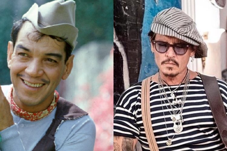 Johnny Depp confiesa que es admirador de Cantinflas