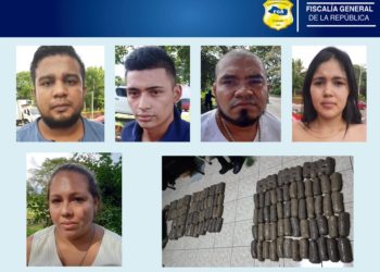 Capturan 5 individuos ligados al narcotráfrico en el oriente del país