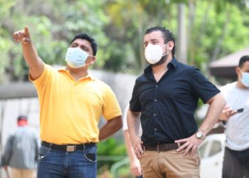 Ministro de Obras Públicas supervisa áreas afectadas por tormentas Amanda y Cristobal