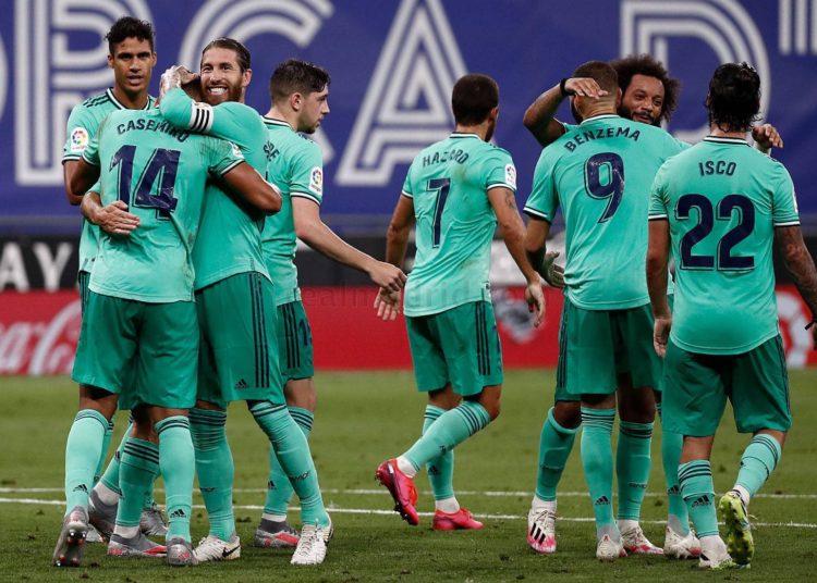 Real Madrid superó al Espanyol y es el único líder de La Liga