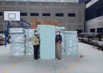 Embajada de EE.UU. entrega donativo de colchones a Centros Penales por emergencia ante contagios de covid-19