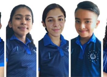Natación artística salvadoreña en su primera competencia virtual