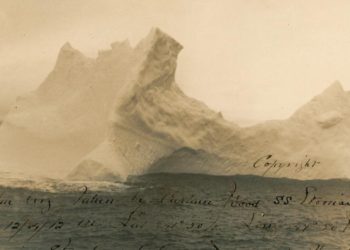 Sale a la luz una fotografía del presunto iceberg que hundió al Titanic