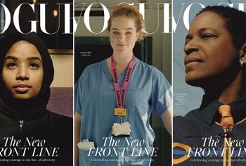 Revista Vogue cambia sus portadas de modelos por mujeres con trabajos comunes