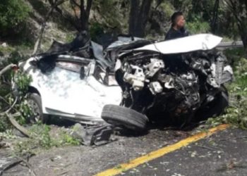 Trágico accidente de tránsito deja un muerto en San Pedro Perulapán