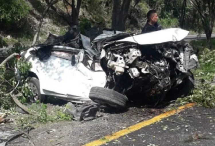 Trágico accidente de tránsito deja un muerto en San Pedro Perulapán