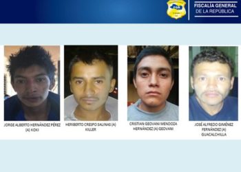 Mareros que asesinaron a subinspector de la PNC y su hijo fueron condenados a 40 años de cárcel