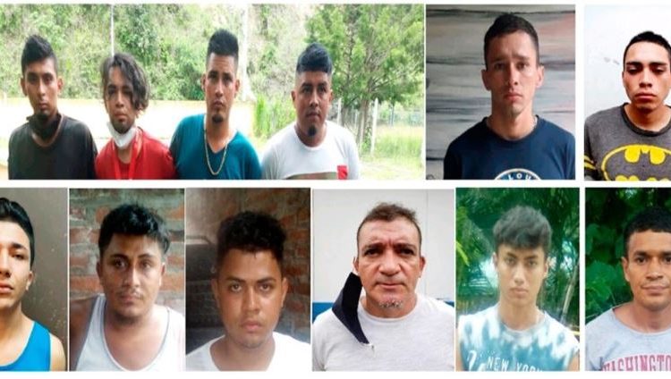 Desmantelan estructuras criminales que operaban en Sonsonate y Chalatenango