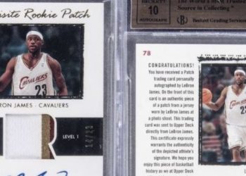 Tarjeta coleccionable de LeBron James podría costar más de un millón de dólares