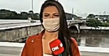(VIDEO) En Brasil una reportera de CNN es asaltada a punta de cuchillo mientras transmite en vivo
