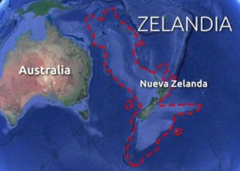 Publican nuevos mapas del ‘séptimo continente’ hundido en el océano Pacífico
