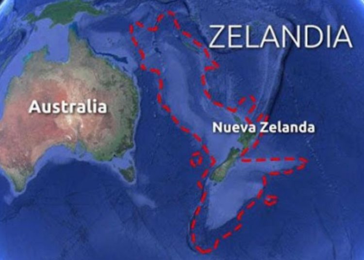 Publican nuevos mapas del ‘séptimo continente’ hundido en el océano Pacífico