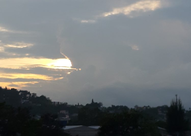 Chubascos y tormentas al final de la tarde y principios de la noche de este miércoles