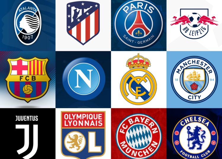 Sortearon los cruces de cuartos de final de la Champions League
