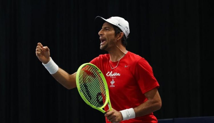 El salvadoreño Marcelo Arévalo logra dos triunfos importantes para su equipo en la Liga Mundial de Tenis por Equipos