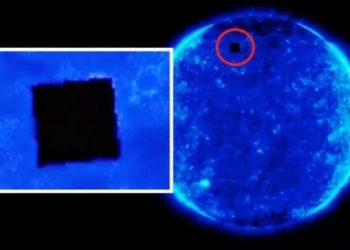 Aclaran el origen de un raro cubo negro en una nueva imagen del Sol