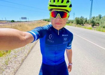 Evelyn García se adapta de nuevo a los entrenos en su regreso a España