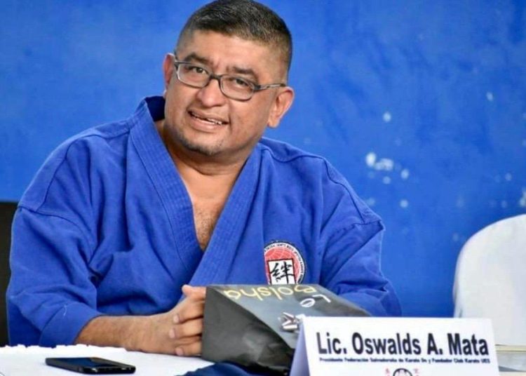 Presidente de la Federación Salvadoreña de Karate se recupera del covid-19