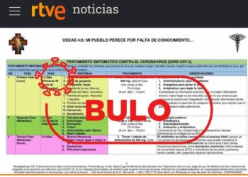 RTVE considera falso el tratamiento de doctora Barrientos contra el covid-19