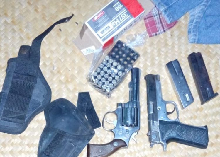 Policía desmantela un campamento de pandilleros en la zona rural de Victoria, Cabañas