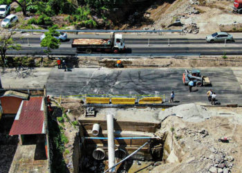 Obras Públicas habilita por completo la carretera que conecta Quezaltepeque con San Juan Opico