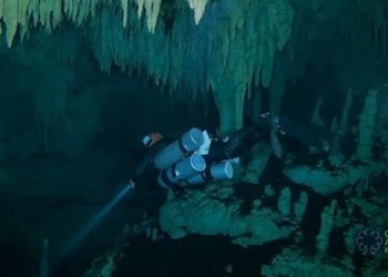 Descubren en Yucatán una cueva sumergida con los restos de un civilización anterior a los Mayas