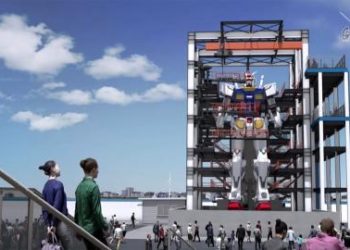 (VIDEO) Un robot gigante inspirado en la serie animada Gundam da sus primeros ‘pasos’