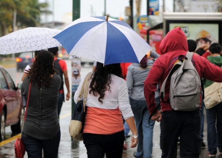 Chubascos y tormentas moderados para este domingo