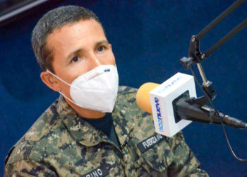 Fuerza Armada pone a disposición recursos para el combate de la langosta centroamericana en El Salvador