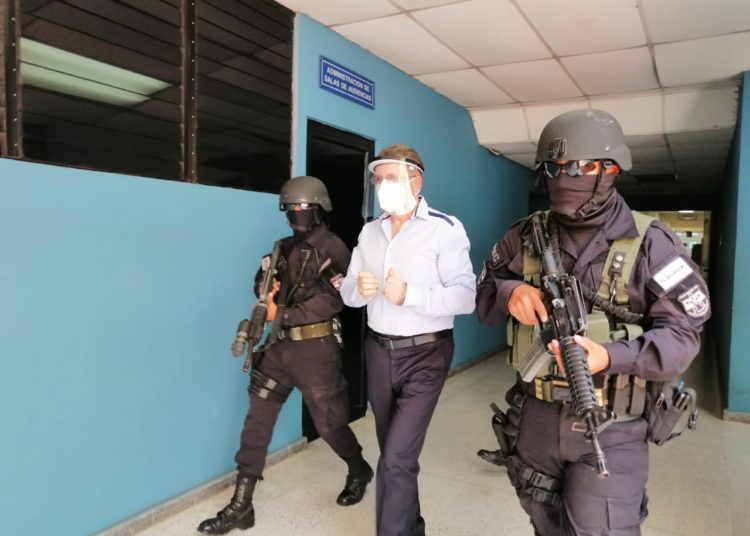 Munguía Payés es trasladado a Tribunales