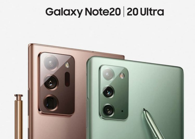 Samsung presentó su nuevo celular Galaxy Note 20