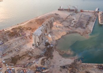 Imágenes satelitales de Beirut tras la explosión muestran que los edificios fueron destruidos hasta los cimientos