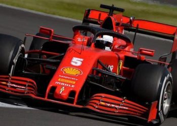 Decepcionante clasificación de Vettel en el GP Silverstone