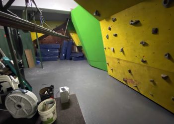 Montañismo realiza mejorar en sus instalaciones en el gimnasio «José Adolfo Pineda»