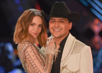 Belinda celebró su cumpleaños junto a Christian Nodal