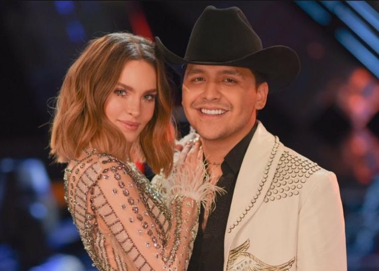 Belinda celebró su cumpleaños junto a Christian Nodal