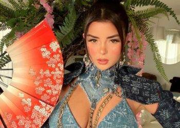 Las curvas de Demi Rose lucen en atrevido atuendo