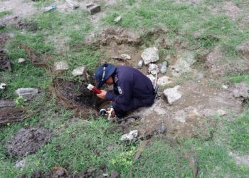 Policía localiza y destruye artefactos explosivos incautados a miembros de pandillas