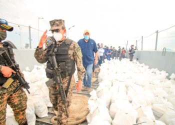 2 mil familias de la Bahía de Jiquilisco recibieron segunda entrega de paquetes alimentarios