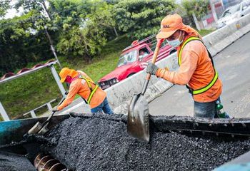 Avanzan obras de rehabilitación vial en avenida Jerusalén