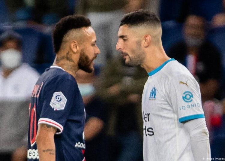 Se conocieron las sanciones para Neymar, Benedetto y Paredes tras la pelea en el clásico entre PSG y Olympique de Marsella