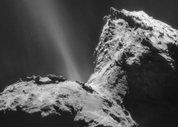 Descubren por primera vez una aurora «sorprendente y fascinante» sobre un cometa