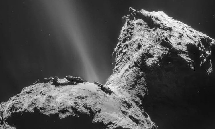 Descubren por primera vez una aurora «sorprendente y fascinante» sobre un cometa