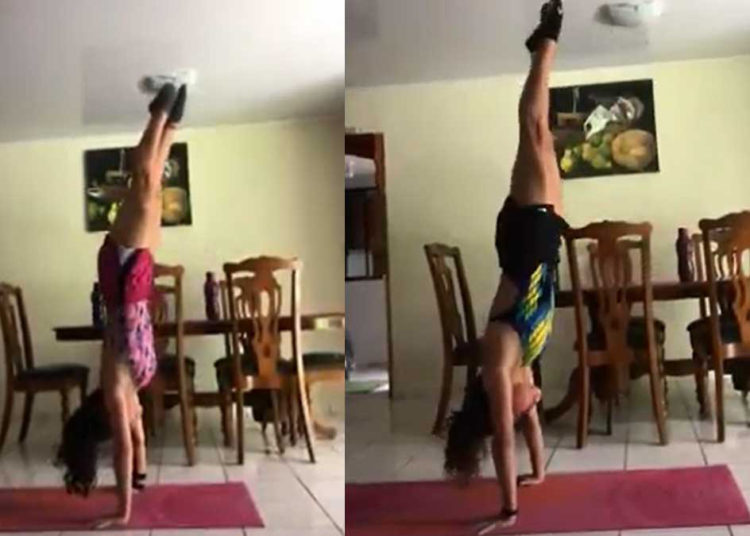 Salvadoreñas compiten en el primer campeonato sudamericano virtual de clavados