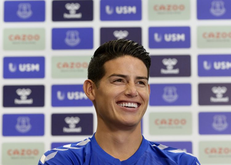 James Rodríguez cambia de aires y se muda a Inglaterra y ficha con Everton