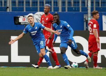 Hoffenheim acaba con el invicto del Bayern Múnich con una goleada de 4-1